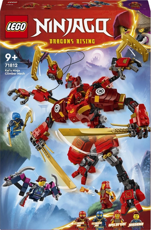 LEGO NINJAGO 71812 Kostým Kaiov robot Ninja 71812